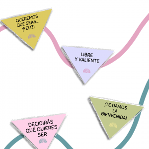 Guirnaldas baby shower I Material descargable