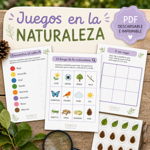 Juegos en la naturaleza I Material descargable