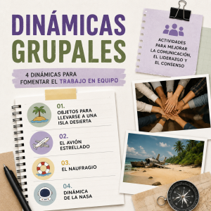 Dinámicas grupales; recurso para tu intervención I Material descargable